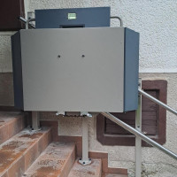 Starý Tekov - schodisková plošina GTL E Starý Tekov - schodisková plošina GTL E