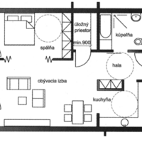 „STAVBA BEZ BARIÉR“ - Byt s voľnou dispozíciou „STAVBA BEZ BARIÉR“ - Byt s voľnou dispozíciou
