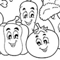 Jarná omaľovanka Jarná omaľovanka