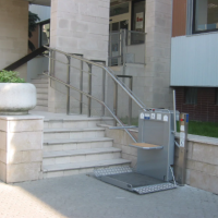 Šikmé schodiskové plošiny Šikmé schodiskové plošiny