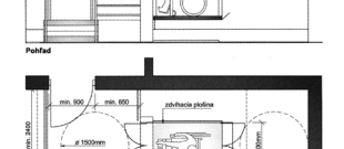 Stavba bez Barir: Exterirov schodisko