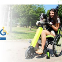 Elektrický pohon invalidného vozíka HURT-e Elektrický pohon invalidného vozíka HURT-e